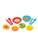 Melissa & Doug Create-A-Meal Fill Em Up Bowls (12 pcs) - Play Food and Kitchen Accessories