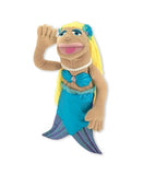 Melissa & Doug Mermaid Puppet With Detachable Wooden Rod for Animated Gestures