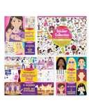 Melissa & Doug Sticker Pads Set: Jewelry and Nails, Dress-Up, Make-a-Face, Favorite Themes - 1225+ Stickers