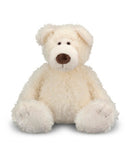 Melissa & Doug Big Roscoe Vanilla Teddy Bear