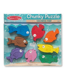 Melissa & Doug Colorful Fish Chunky Puzzle (8 Piece)