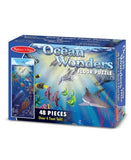 Melissa & Doug Ocean Wonders Jumbo Jigsaw Floor Puzzle 48pc