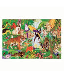 Melissa And Doug Rainforest Floor Puzzle 48pc