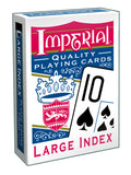Imperial® Large Index Playing Cards Red /  Blue Deck 1451