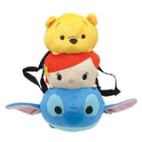Plush Backpack - Disney - Tsum Tsum Pooh Ariel Stitch New 134857