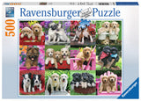 Ravensburger Adult Puzzles 500 pc Puzzles - Puppy Pals 14659
