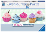 Ravensburger Adult Puzzles 500 pc Panorama Puzzle - Cupcakes 14803
