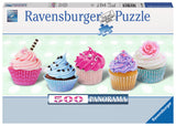 Ravensburger Adult Puzzles 500 pc Panorama Puzzle - Cupcakes 14803
