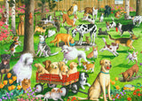 Ravensburger Adult Puzzles 500 pc Large Format Puzzles - At the Dog Park 14870