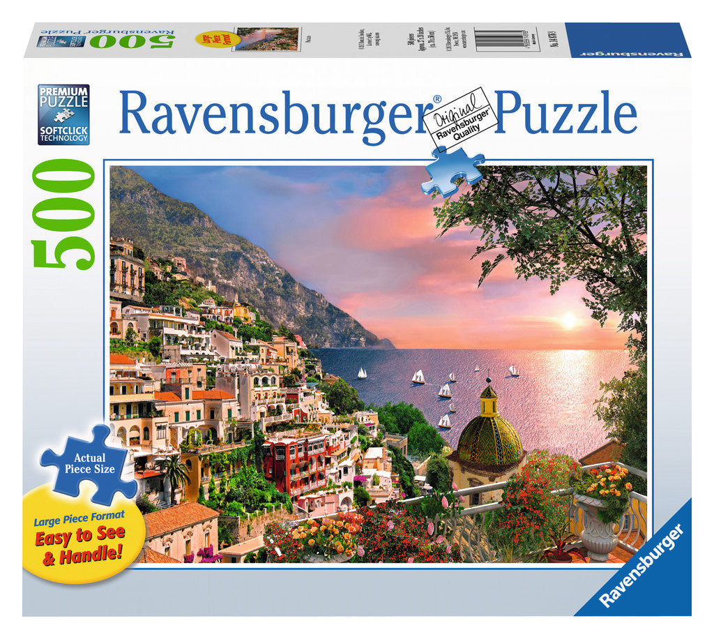 Ravensburger Adult Puzzles 500 pc Large Format Puzzles - Positano 14876