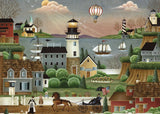 Ravensburger Adult Puzzles 500 pc Large Format Puzzles - Beacons Cove 14899