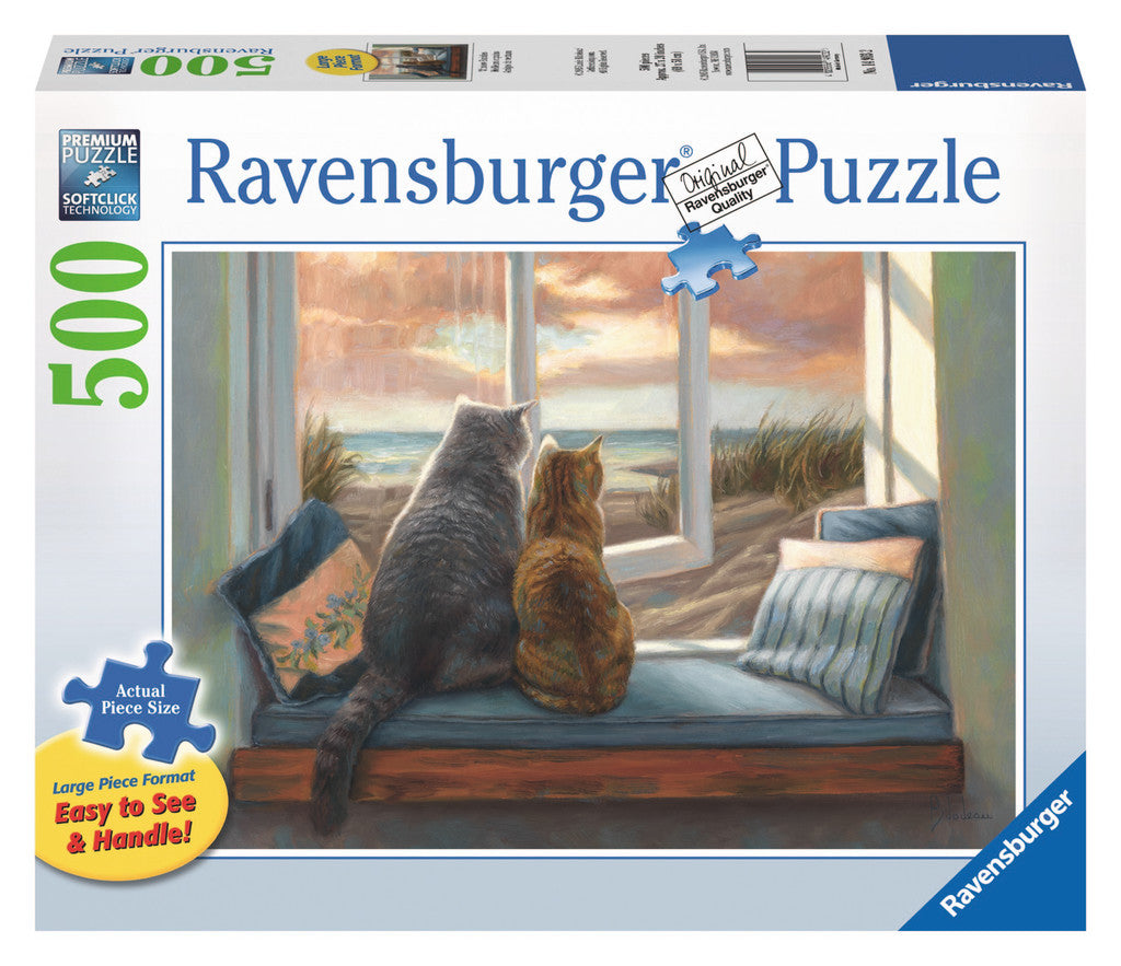 Ravensburger Adult Puzzles 500 pc Large Format Puzzles - Window Buddies 14903
