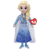 TY Disney Frozen 2 Movie Elsa 15.5 Inch Tall Collectible Stuffed Plush Toy
