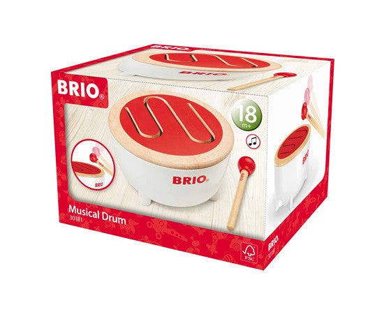 Brio Infant/Toddler - Musical Instruments - Musical Drum 30181