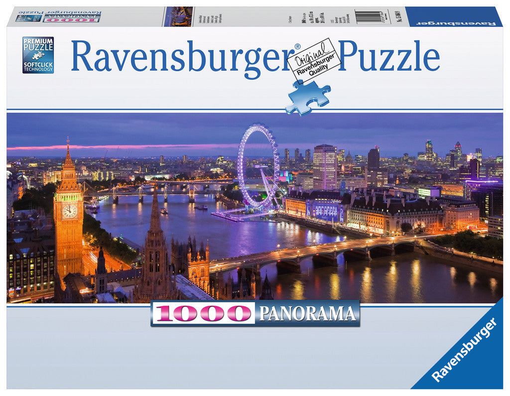 Ravensburger Adult Puzzles 1000 pc Panorama Puzzles - London at Night 15064