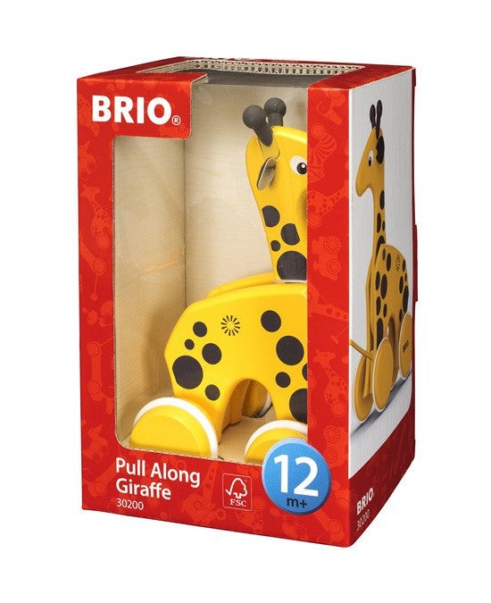 Brio Infant/Toddler - Pull Alongs - Pull-along Giraffe 30200