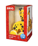 Brio Infant/Toddler - Pull Alongs - Pull-along Giraffe 30200