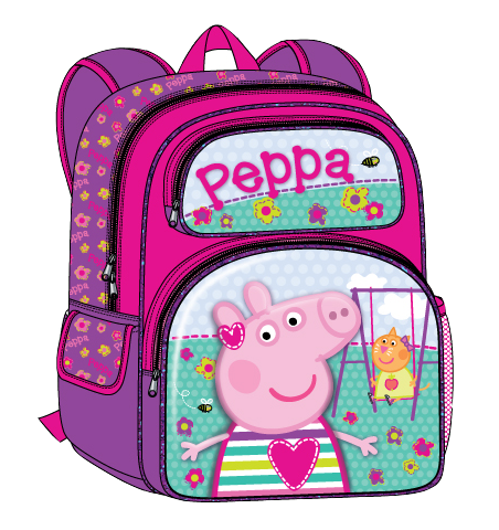 Peppa Pig- Peppa On The Way 12" Backpack