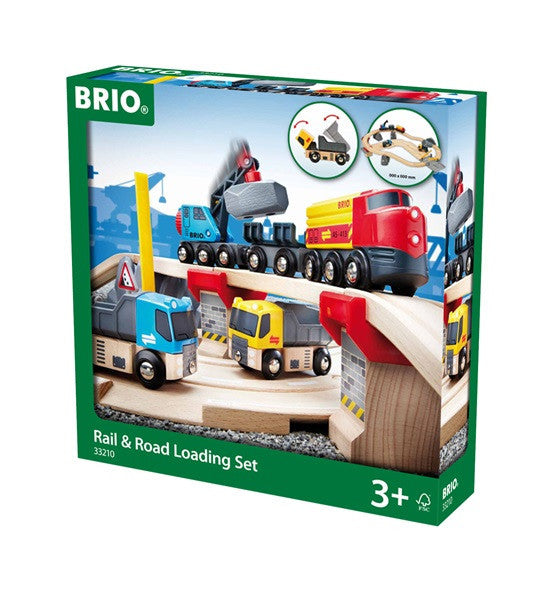 Brio Railway - Sets - Rail & Road Loading Set 33210