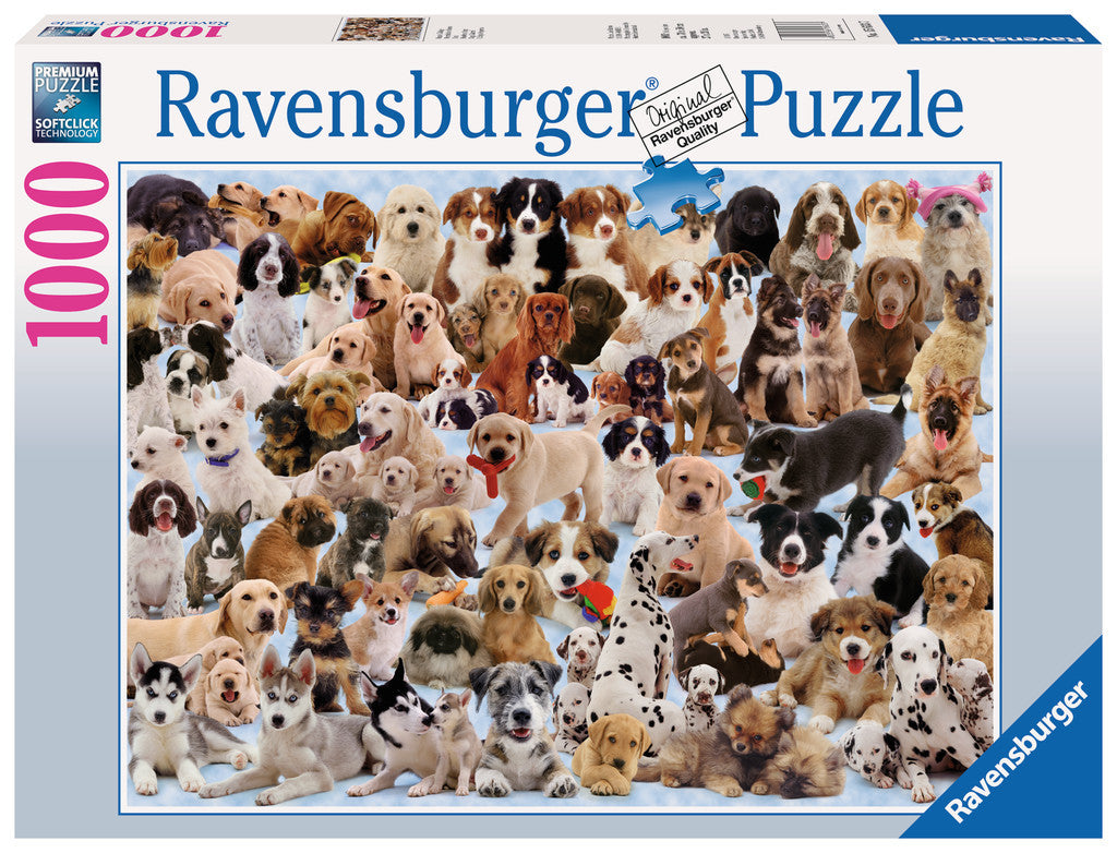 Ravensburger Adult Puzzles 1000 pc Puzzles - Dogs Galore! 15633