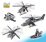 Brictek Air Force Apache Helicopter 5-in-1 15711