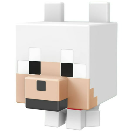 Minecraft 1.97-in Mob Head Minis Mini Figure - Tamed Wolf