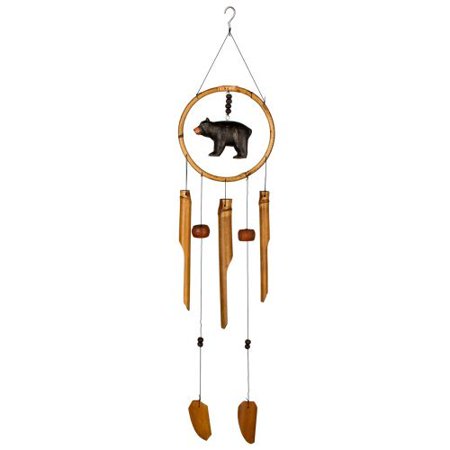 Asli Arts Bear Ring 35 in. Wind Chime