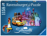 Ravensburger Adult Puzzles Shaped Puzzles - NYC Skyline 16153