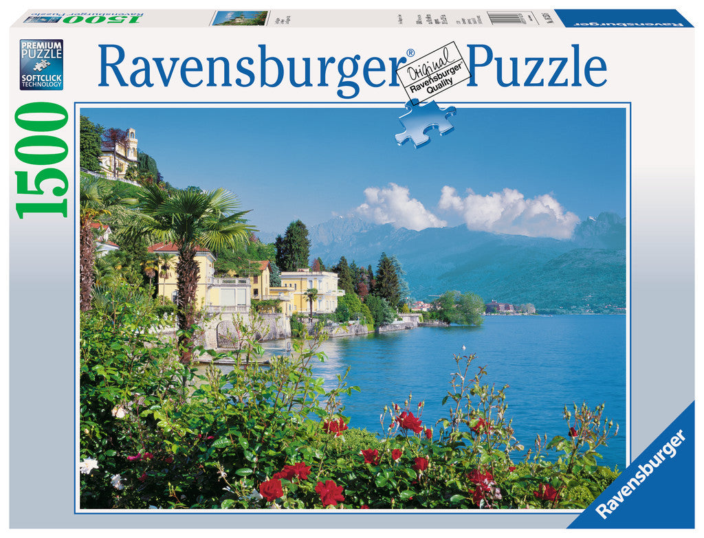 Ravensburger Adult Puzzles 1500 pc Puzzles - Lake Maggiore, Italy 16253