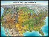 Ravensburger Adult Puzzles 1500 pc Puzzles - USA Map 16313