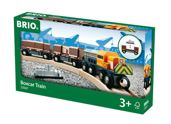 Brio Railway - Trains - Boxcar Train  33567