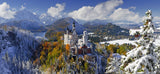 Ravensburger Adult Puzzles 2000 pc Panorama Puzzles - Neuschwanstein Castle 16691