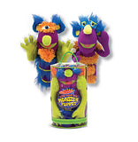 Melissa & Doug Make-Your-Own Fuzzy Monster Puppet Kit With Carrying Case (30pc)