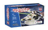 Brictek Space Fighter With Rotating Stand 17006
