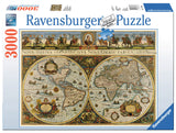 Ravensburger Adult Puzzles 3000 pc Puzzles - World Map, 1665 17054