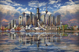Ravensburger Adult Puzzles 3000 pc Puzzles - North American Skyline 17066
