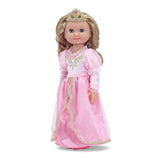 Melissa & Doug Celeste 14-Inch Poseable Princess Doll With Pink Gown and Tiara