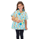 Melissa & Doug Pediatric Nurse Role Play Costume Set (8pc) - Includes Baby Doll, Stethoscope, Adult Unisex, Size: Newborn, Gold