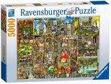 Ravensburger Adult Puzzles 5000 pc Puzzles - Colin Thompson: Bizarre Town 17430