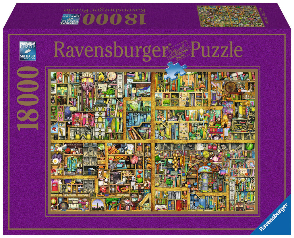 Ravensburger Adult Puzzles 18000 pc Puzzles - Magical Bookcase 17825