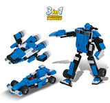 Brictek Building Blocks - Super Heroes 3 in 1 Earth Defenser 18003