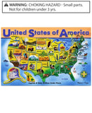 Melissa and Doug Kids Toy, U.s.a. Map Puzzle