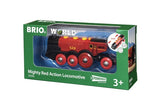 Brio Railway - Battery Engines - Mighty Red Action Locomotive 33592