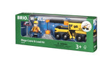 Brio Railway - Trains - Megacrane & Load Kit 33734