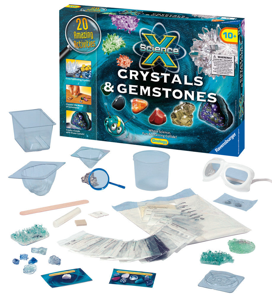 Ravensburger Science X® Maxi - Crystals & Gemstones 18920
