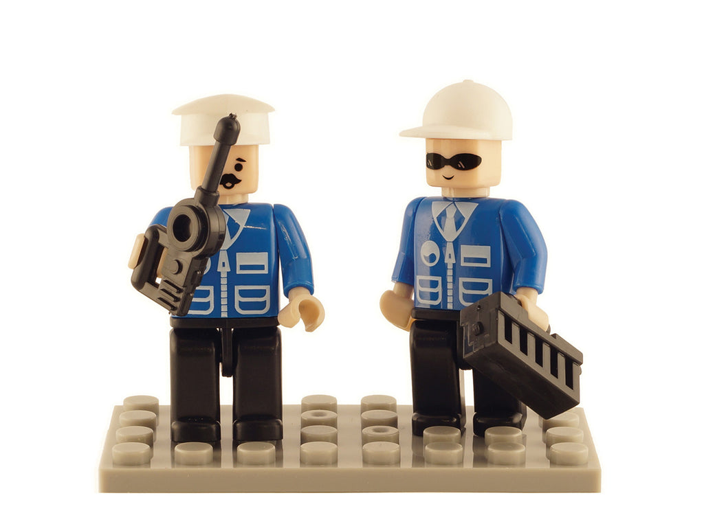 Brictek 2 Mini-figurines Police 19203