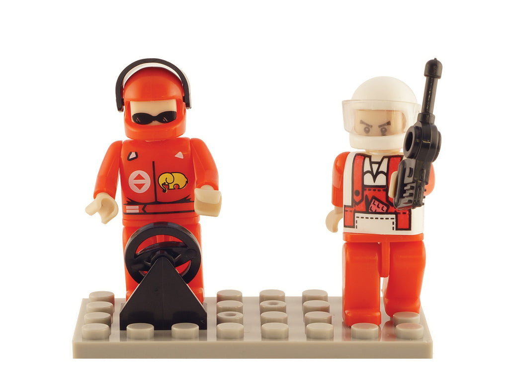 Brictek 2 Mini-figurines Racing 19208