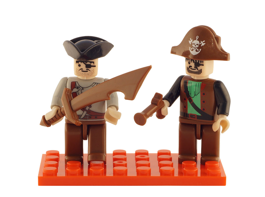 Brictek 2 Mini-figurines Pirates 19212