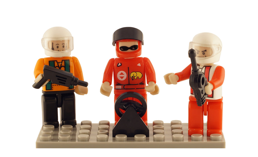 Brictek 3 Mini-figurines Racing 19308
