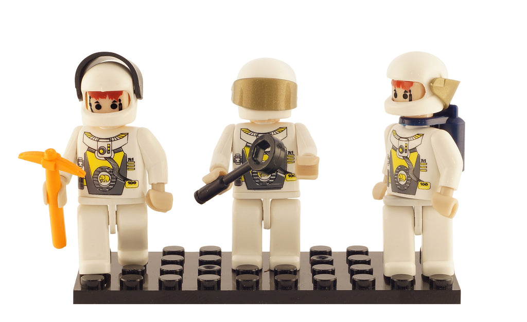 Brictek 3 Mini-figurines Space Team 19309